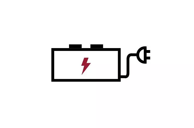 all electric BEV icon