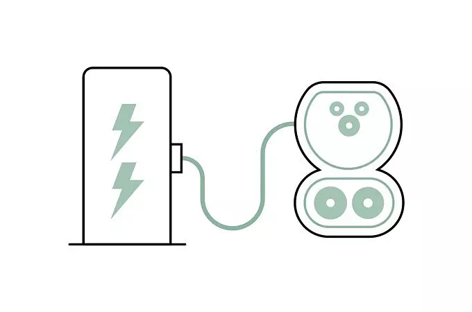 TETHERED RAPID DC CHARGING CABLE

