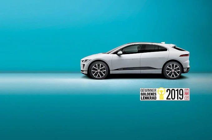 JAGUAR I‑PACE WINS GOLDEN STEERING WHEEL AWARD FOR BEST SUV