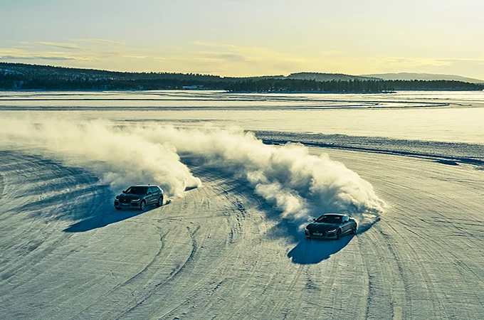 ULTIMATE ARCTIC ADVENTURES ON ICE WITH JAGUAR AND LAND ROVER