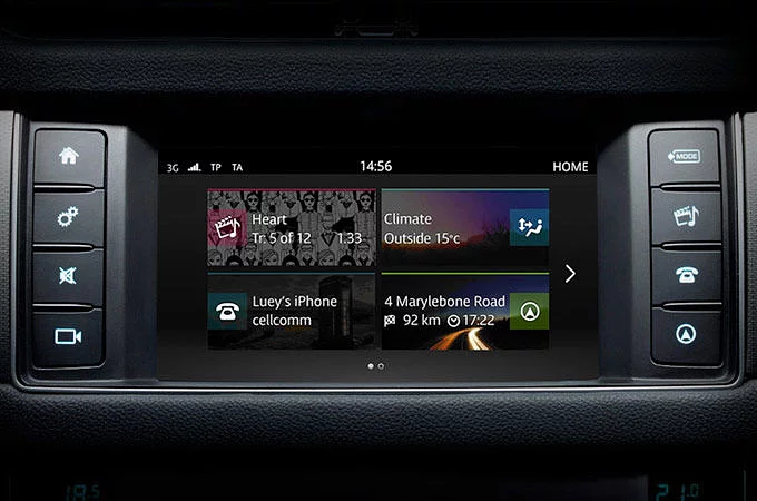 8-INCH TOUCHSCREEN