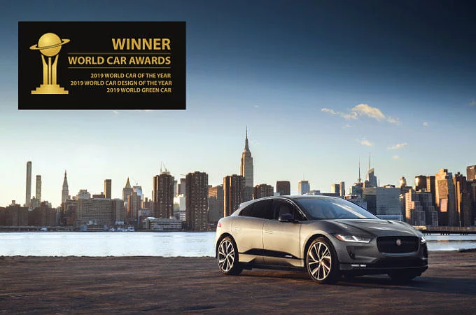 JAGUAR I-PACE WINS UNPRECEDENTED TREBLE AT 2019 WORLD CAR AWARDS