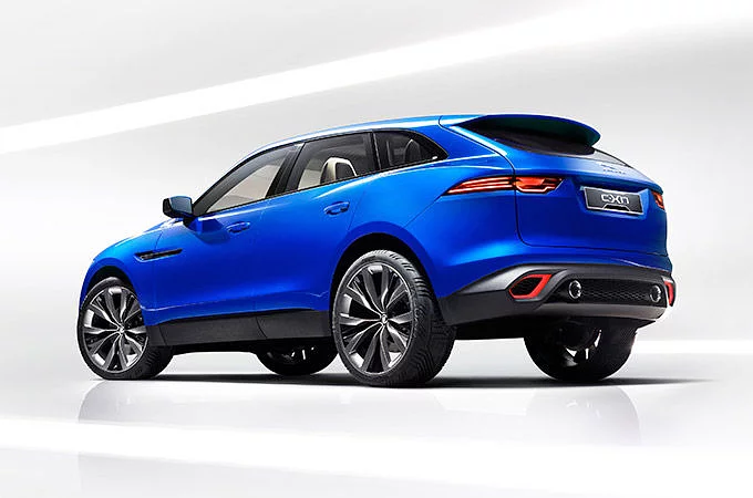 Jaguar C-X17 Rear Left Side View