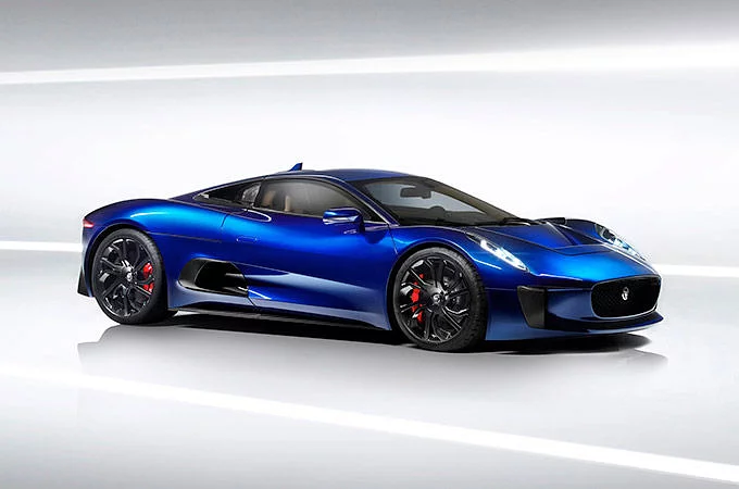 Jaguar C-X75 Front Right Side View