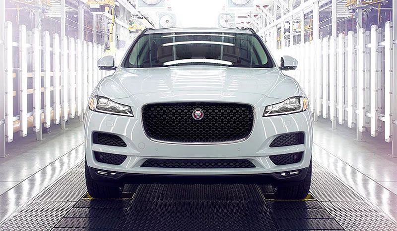 Jaguar F-PACE Front View