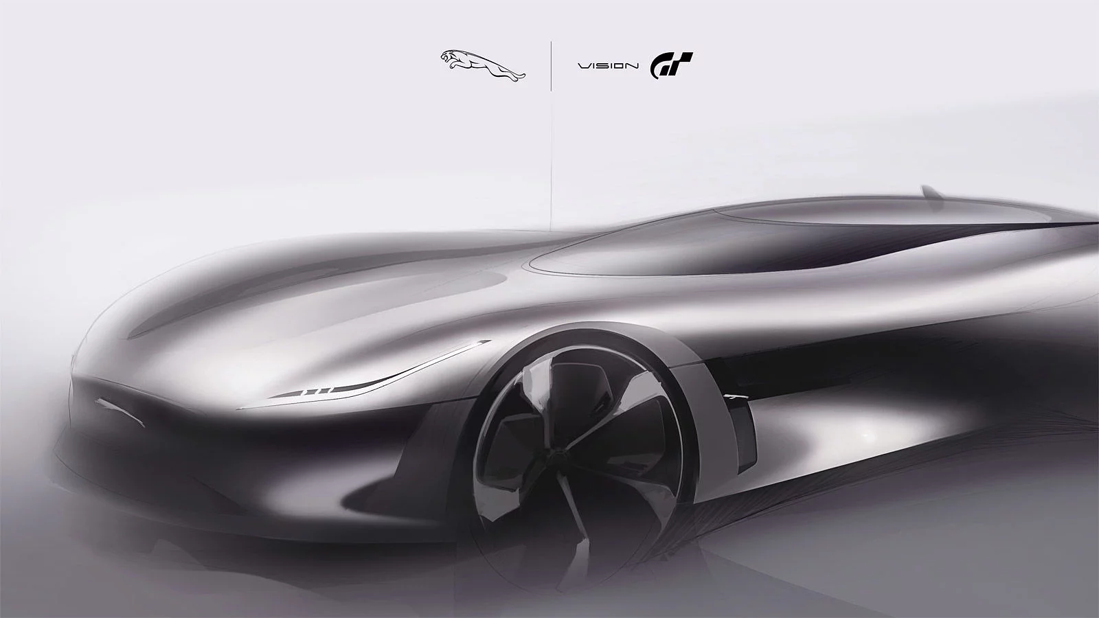 Jaguar Vision GT Coupé Exterior Sketch News