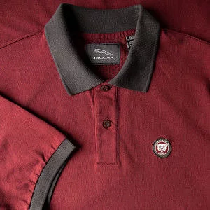  MEN'S ACCENT COLLAR POLO SHIRT  - Hover Image