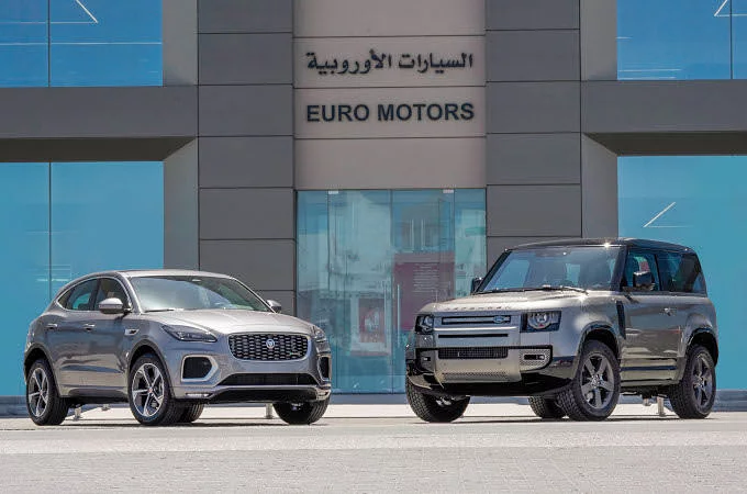 The all-new 2021 models of the iconic Land Rover Defender 90 and premium Jaguar E-Pace arrive at Euro Motors