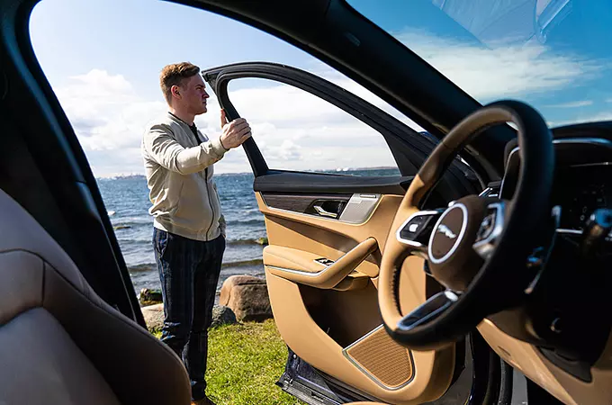 jaguar interior