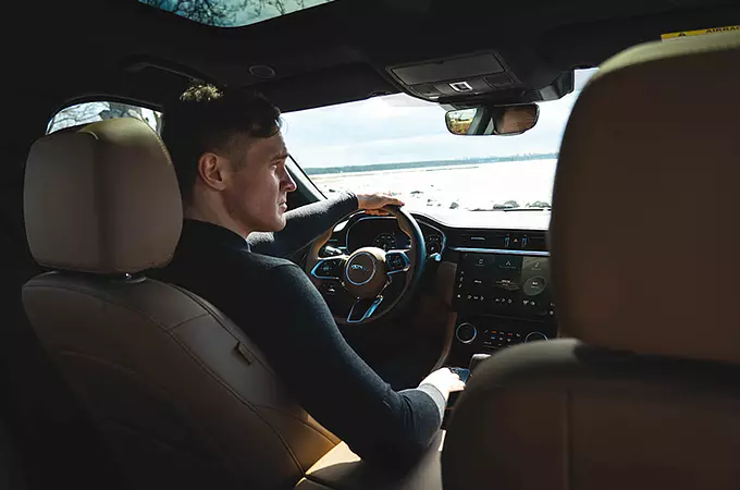 jaguar interior