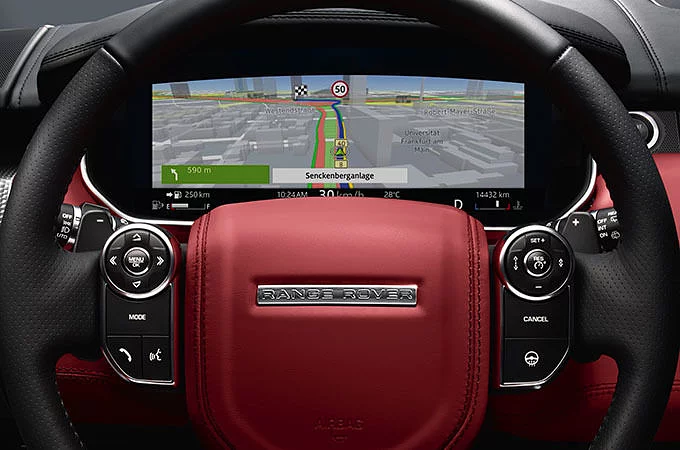 شاشة عرض لوحة أجهزة القياس الافتراضية