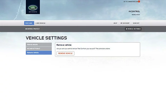 REMOVE A VEHICLE FROM YOUR ACCOUNT