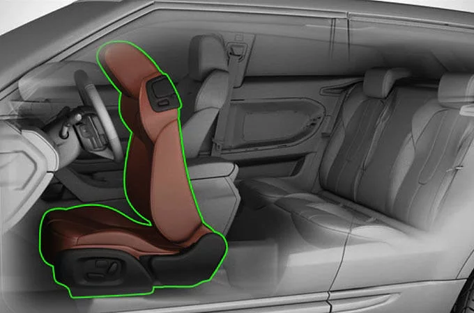 REAR SEAT ACCESS ON COUPÉ MODELS