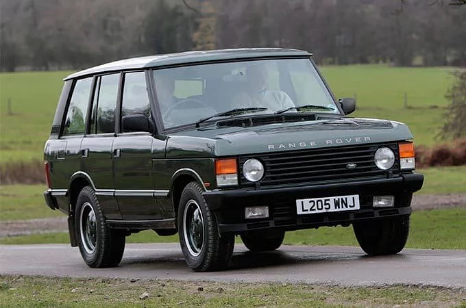 With its distinctive design the Range Rover is instantly recognisable
