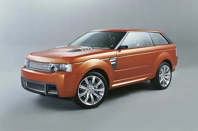 The Stormer concept vehicle showcased a future design direction for Range Rover