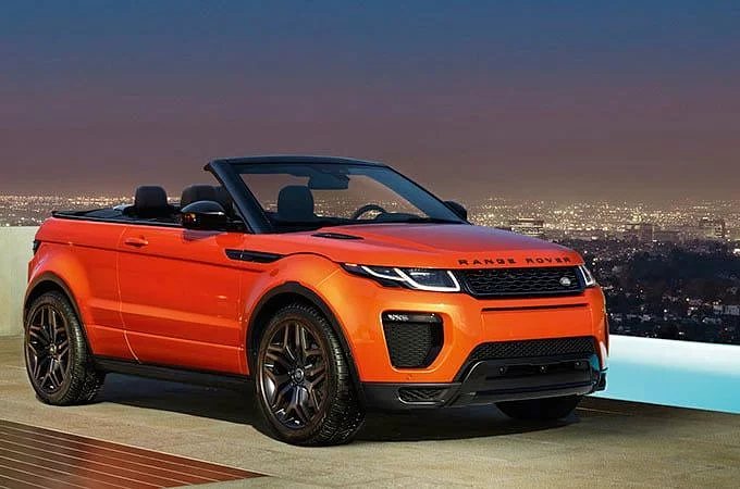 NOUL RANGE ROVER EVOQUE CONVERTIBLE DE CULOARE PHOENIX ORANGE