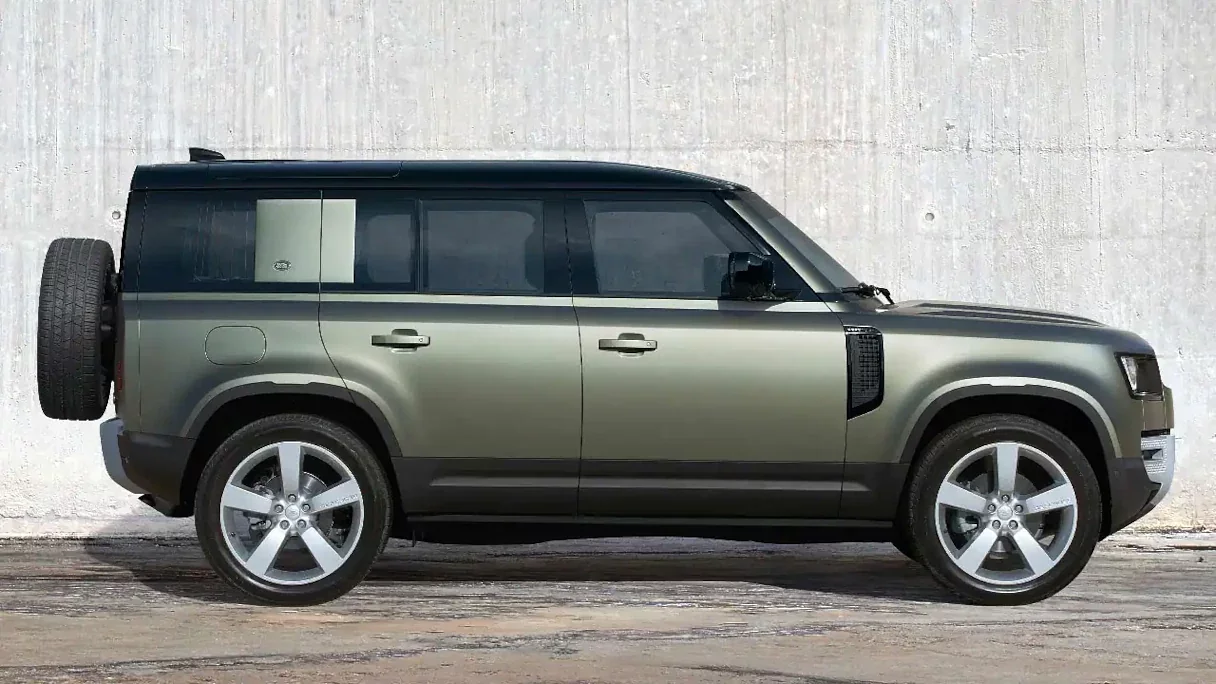 New Land Rover Defender Metallic Green