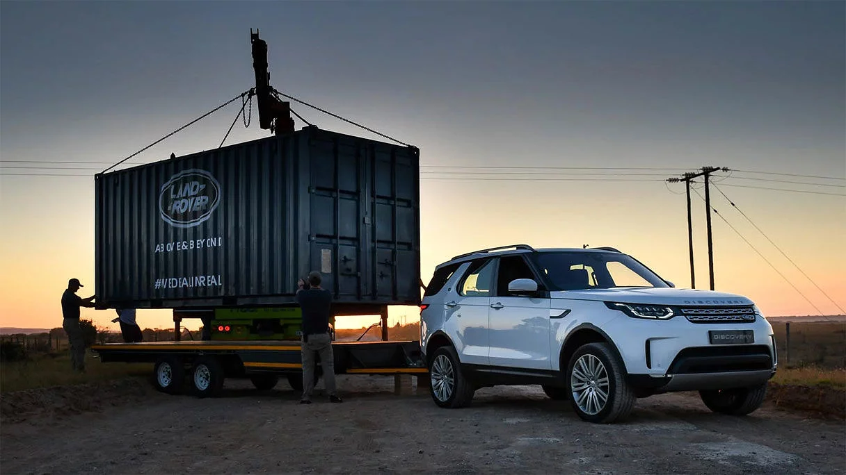 Our most versatile, ingenious and capable SUV tows a rugby starter kit