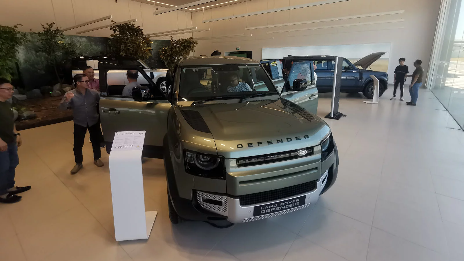 THE NEW DEFENDER IS FINALLY IN BRUNEI'S SHORE
