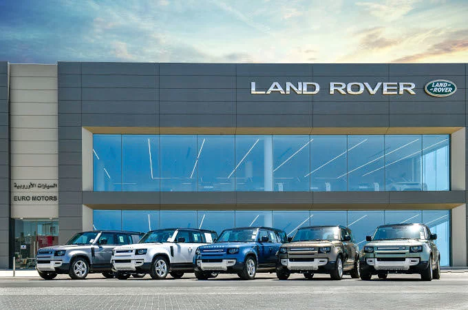 شركة السيارات الأوروبية جاكوار لاند روڤر تقدم عروض تمويل حصرية لديفندر الجديدة!