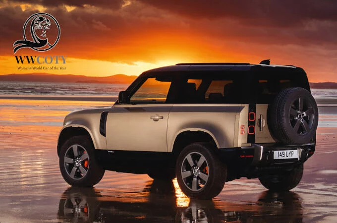 DEFENDER CROWNED SUPREME WINNER WOMEN'S WORLD CAR OF THE YEAR 2021