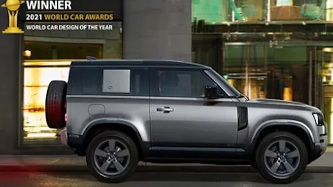 DEFENDER CROWNED 2021 WORLD CAR DESIGN OF THE YEAR