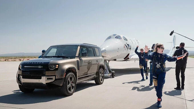 ABOVE AND BEYOND: LAND ROVER SUPPORTS VIRGIN GALACTIC’S FIRST FULLY CREWED SPACE FLIGHT