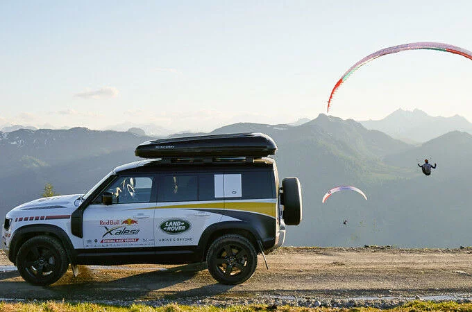 UNSTOPPABLE CAPABILITY: LAND ROVER DEFENDER SUPPORTS RED BULL X-ALPS CHAMPION MAURER