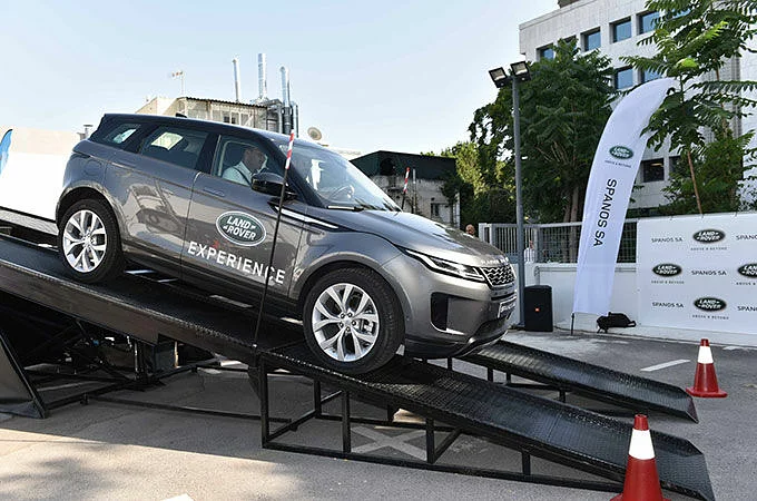 Off Road Experience με το Νέο Range Rover Evoque και της Jaguar I PACE στη Spanos Luxury Cars
