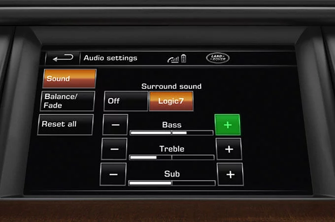 AUDIO SYSTEM SETTINGS