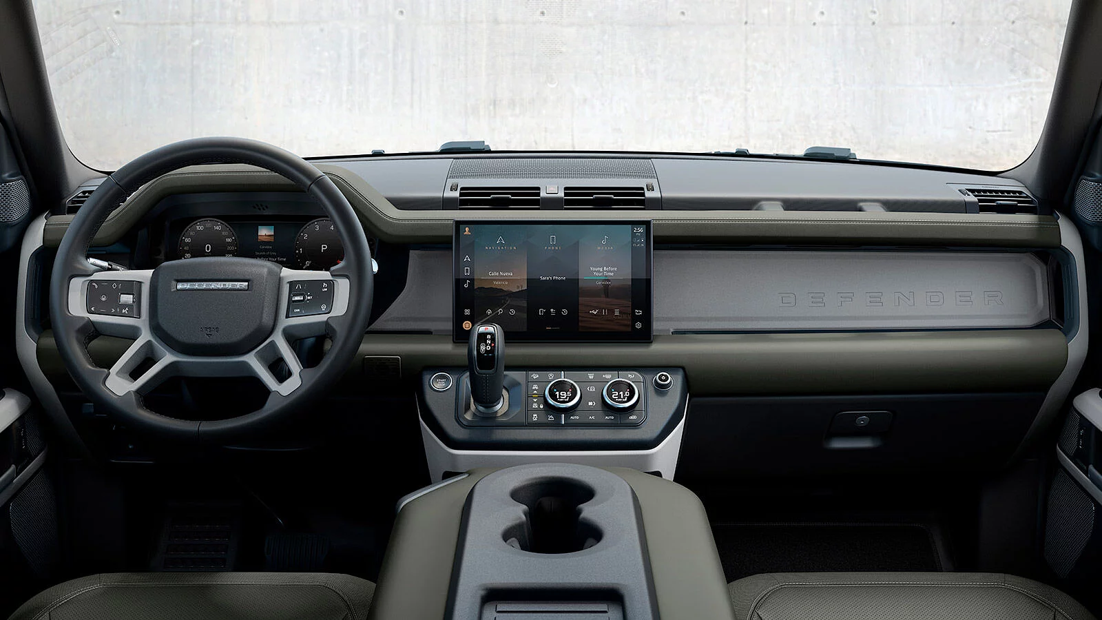 Range Rover Defender interior