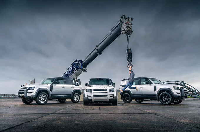 Defender es el vehículo del año de Top Gear