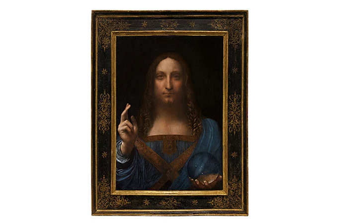 1- SALVATOR MUNDİ, LEONARDO DA VİNCİ (450.3 MİLYON DOLAR)