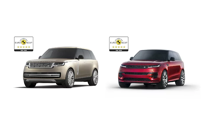 RANGE ROVER I RANGE ROVER SPORT WYRÓŻNIONE PIĘCIOGWIAZDKOWĄ OCENĄ W RANKINGU BEZPIECZEŃSTWA EURO NCAP