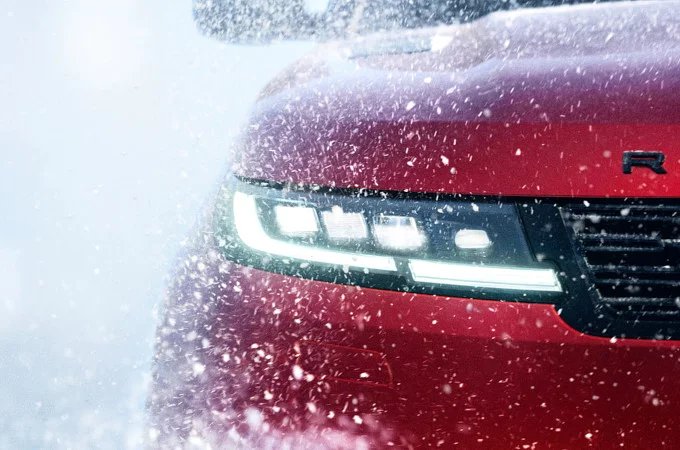RANGE ROVER ICE DRIVE

