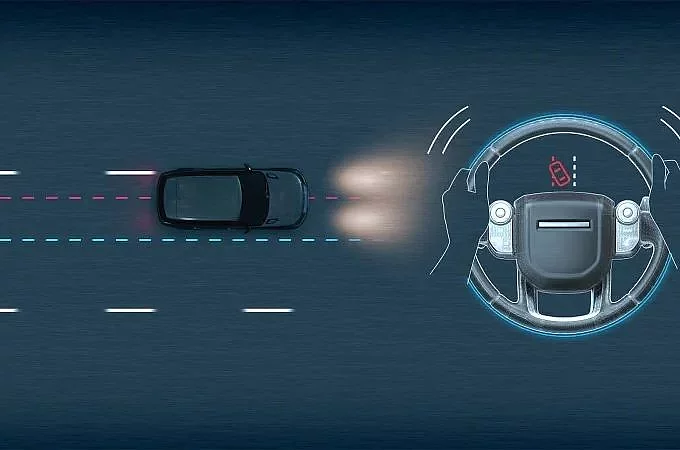 UKŁAD UTRZYMUJĄCY POJAZD NA WYBRANYM PASIE RUCHU