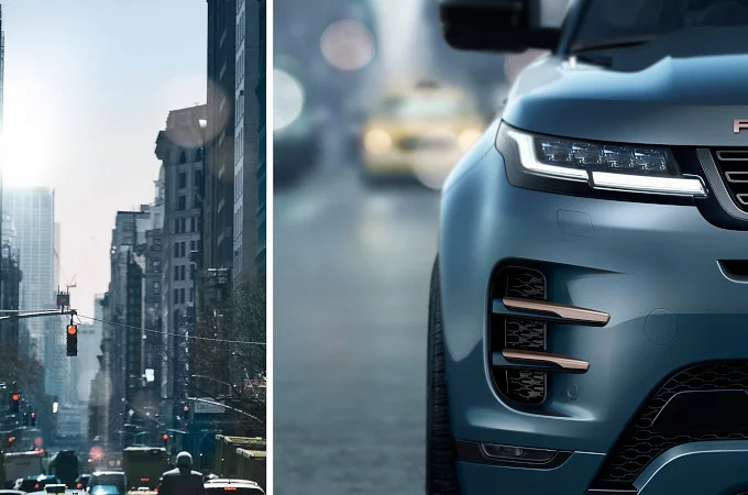 ריינג' רובר EVOQUE | היברידי חשמלי נטען | ריינג' רובר | Land Rover