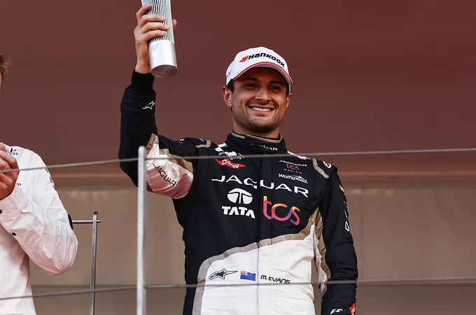 MITCH EVANS I JAGUAR TCS RACING PONOWNIE NA PODIUM, TYM RAZEM W MONAKO