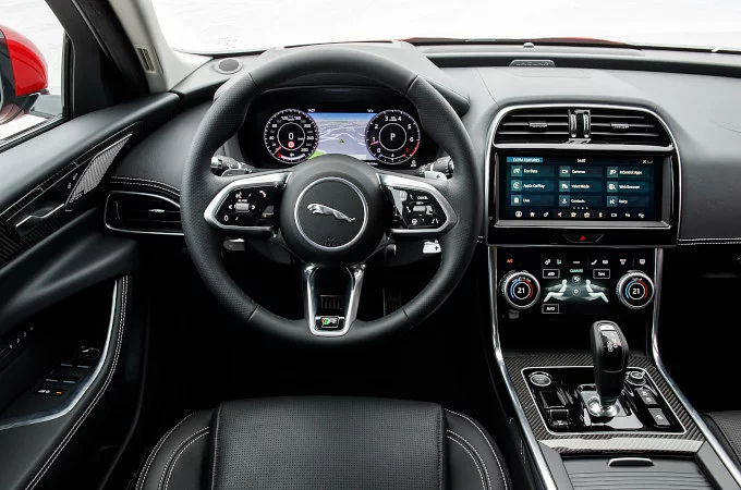 Jaguar  interior