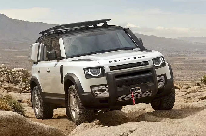 DRIVING A LAND ROVER ELECTRIC HYBRID